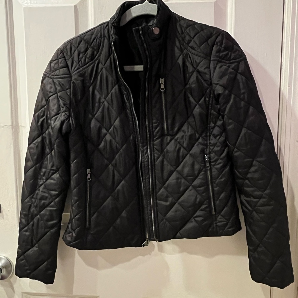 Banana Republic Quilted Moto Jacket  Extra Small